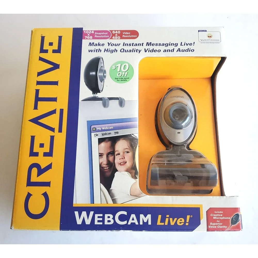 New Creative Webcam NX PRO‎ Web Cam NOS